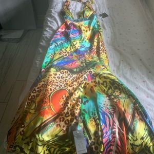 Long floor length gown